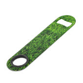 Texture d'herbe verte d'un terrain de football (Dos Angle)
