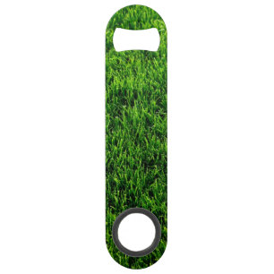 Texture d'herbe verte d'un terrain de football
