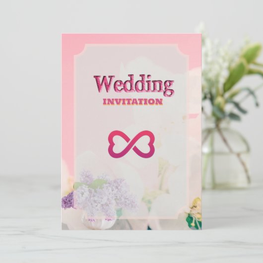 Texture dorée de luxe Faire-part de mariage islami (Debout devant)