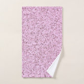 Texture en béton rose pastel (Serviette à main)