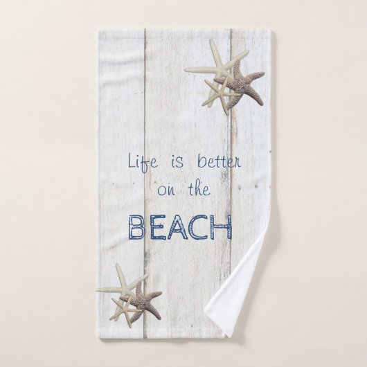 Texture en bois adorable, Épée, Plage (Serviette à main)