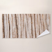 Texture en bois foncé. arrière - plan Abstrait Vin (Serviette de bain)