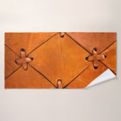 Texture en cuir. (Serviette de bain)