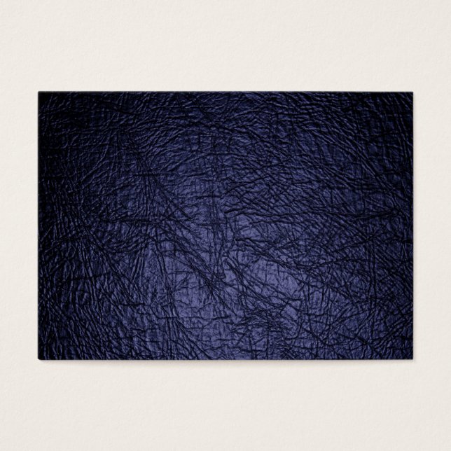 texture en cuir bleu marine (Devant)