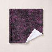 Texture en cuir bordeaux (Gant de toilette)