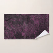 Texture en cuir bordeaux (Serviette à main)