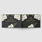 Texture en cuir Floral fête d'anniversaire Gold Fo (Complet)