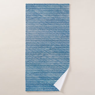 Texture en denim transparent dans le bleu du jean