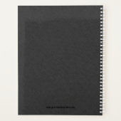 Texture en faux lin gris foncé (Dos)