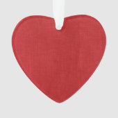 Texture en lin rouge (devant)