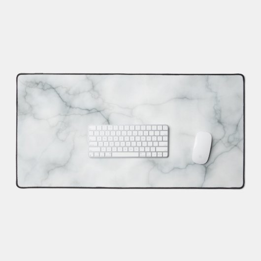 texture en marbre blanc (Clavier et souris)