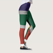 Texture : Engrave Afrique du Sud Drapeau Leggings (Droite)