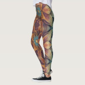 Texture florale "Ratti_Creative_Arts" Leggings (Gauche)