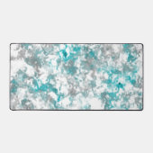 texture gris turquoise et marbre blanc (Recto)
