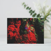 Texture Invitation abstraite, Recycler photo plast (Debout devant)