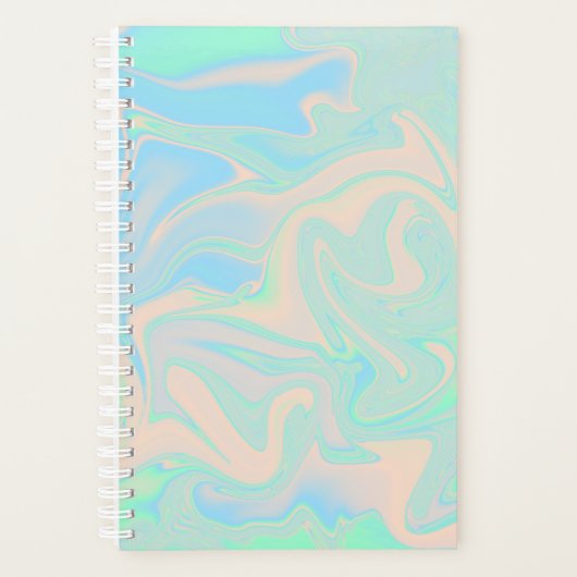 Texture irisée hypoholographique liquide (Devant)