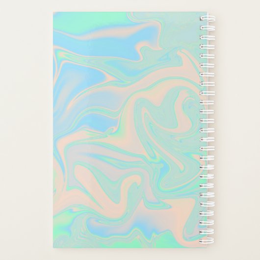 Texture irisée hypoholographique liquide (Dos)