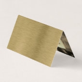 Texture Métal Or Avec Carte Cadeau Photo (Dos)