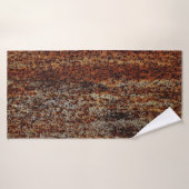 Texture métallique avec rayures et craquelures abs (Serviette de bain)