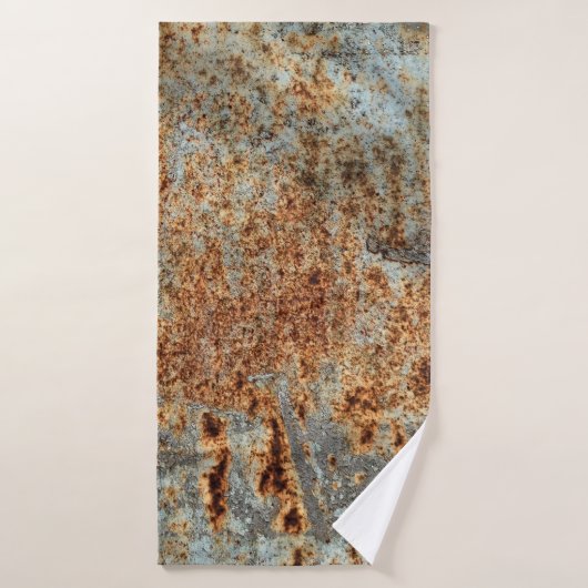 Texture métallique avec rayures et fissures. VINTA (Serviette de bain)