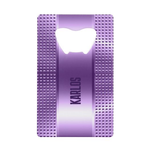 Texture métallique violet clair (Devant)