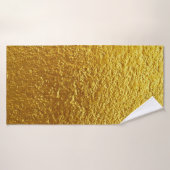 Texture murale or design abstrait, antique, antiqu (Serviette de bain)