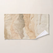 Texturé Naturel Organique Couches Déchirées (Serviette à main)
