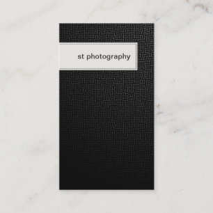 Texture noire élégante de carte de visite de