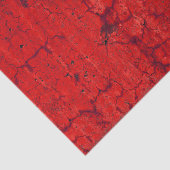 Texture Red Rustic Antiek Grunge Tissuepapier (Detail)