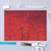 Texture Red Rustic Antiek Grunge Tissuepapier (Craft)