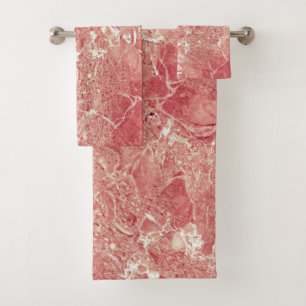Texture rose en marbre d'or