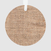Texture rustique Brown de toile de jute (dos)