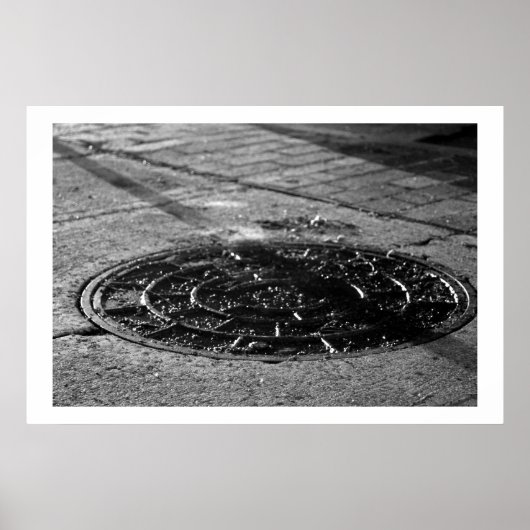 Texture Study of Night-time Sightwalk Poster (Voorkant)