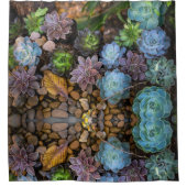 Texture succulente Douche rideau (Devant)