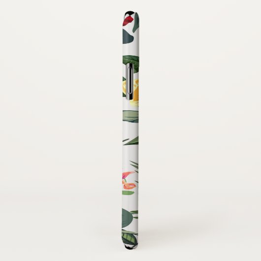 Texture Summer Leaf Case-Mate iPhone Case (Achterkant / rechts)