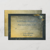 Texture vintage RSVP (Devant / Derrière)