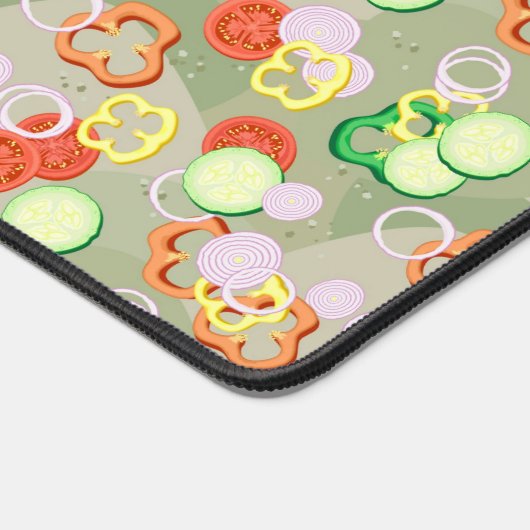 Texture With Slices Of Vegetables (Coin)