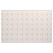 Textured Hearts Patterned Fabric Stof (Fat Quarter)