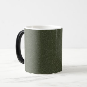 Textured Moss Green Ceramic Mok – 