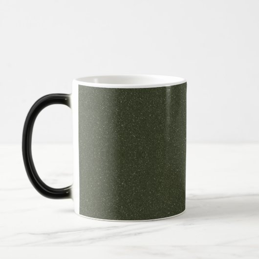 Textured Moss Green Ceramic Mok –  (Links)