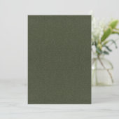 Textured Moss Green Flat Program –  Programma (Staand voorkant)