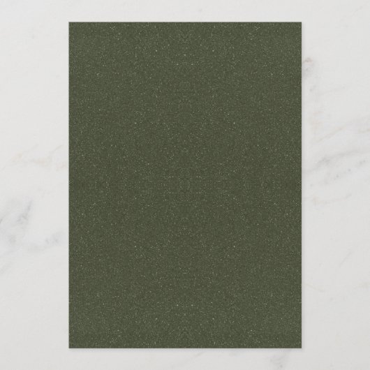 Textured Moss Green Flat Program –  Programma (Voorkant)