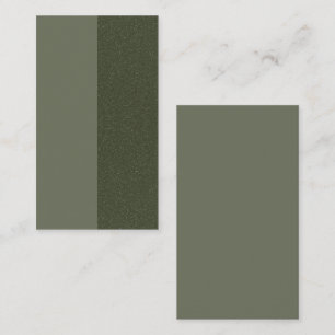 Textured Moss Green Promo Discount Kaart - Aangepa Kortingskaartje