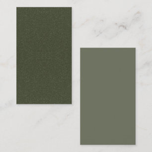 Textured Moss Green Promo Discount Kaart - Aangepa Kortingskaartje