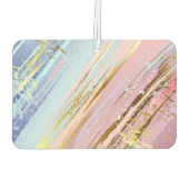 Textured Pink Background Luchtverfrisser (Achterkant)