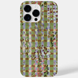 Textured Pointillism Grid Pattern Artwork Case-Mate iPhone 14 Pro Max Hoesje