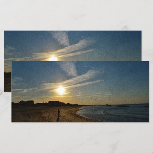 Textured Sunset door Shirley Taylor (Voorkant / Achterkant)