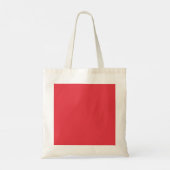 Textured Tomato Red Canvas Canvas tas – (Achterkant)