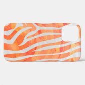 Textured Zebra Pattern Case-Mate iPhone Case (Achterkant (horizontaal))