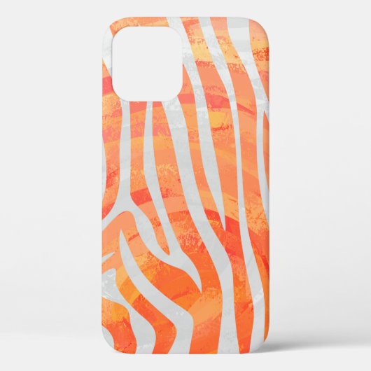 Textured Zebra Pattern Case-Mate iPhone Case (Achterkant)